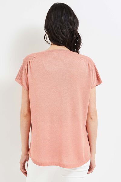 T-shirt lurex femme