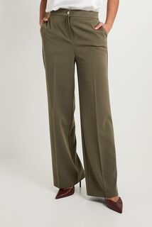 Pantalon large à pinces femme