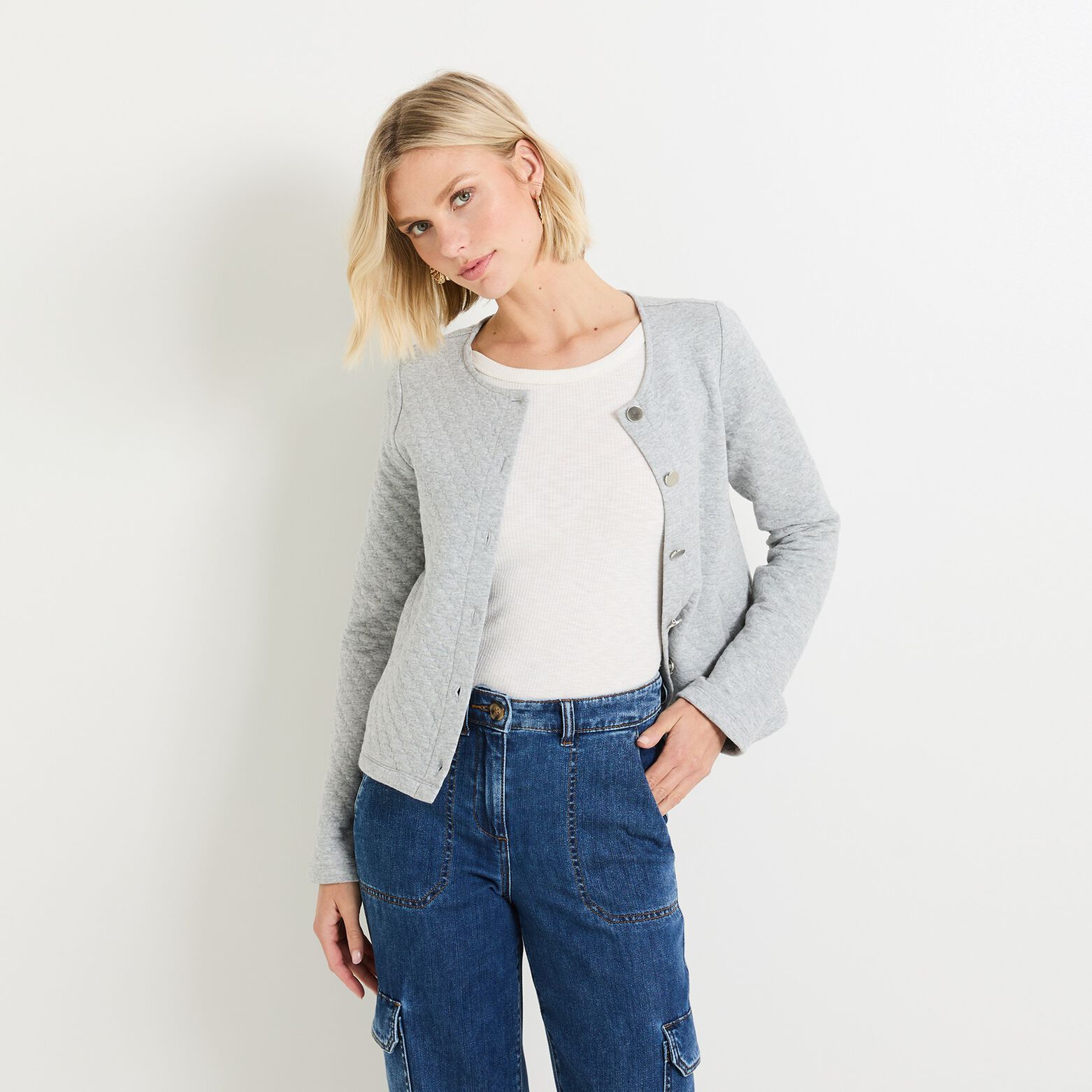 Veste manches longues femme