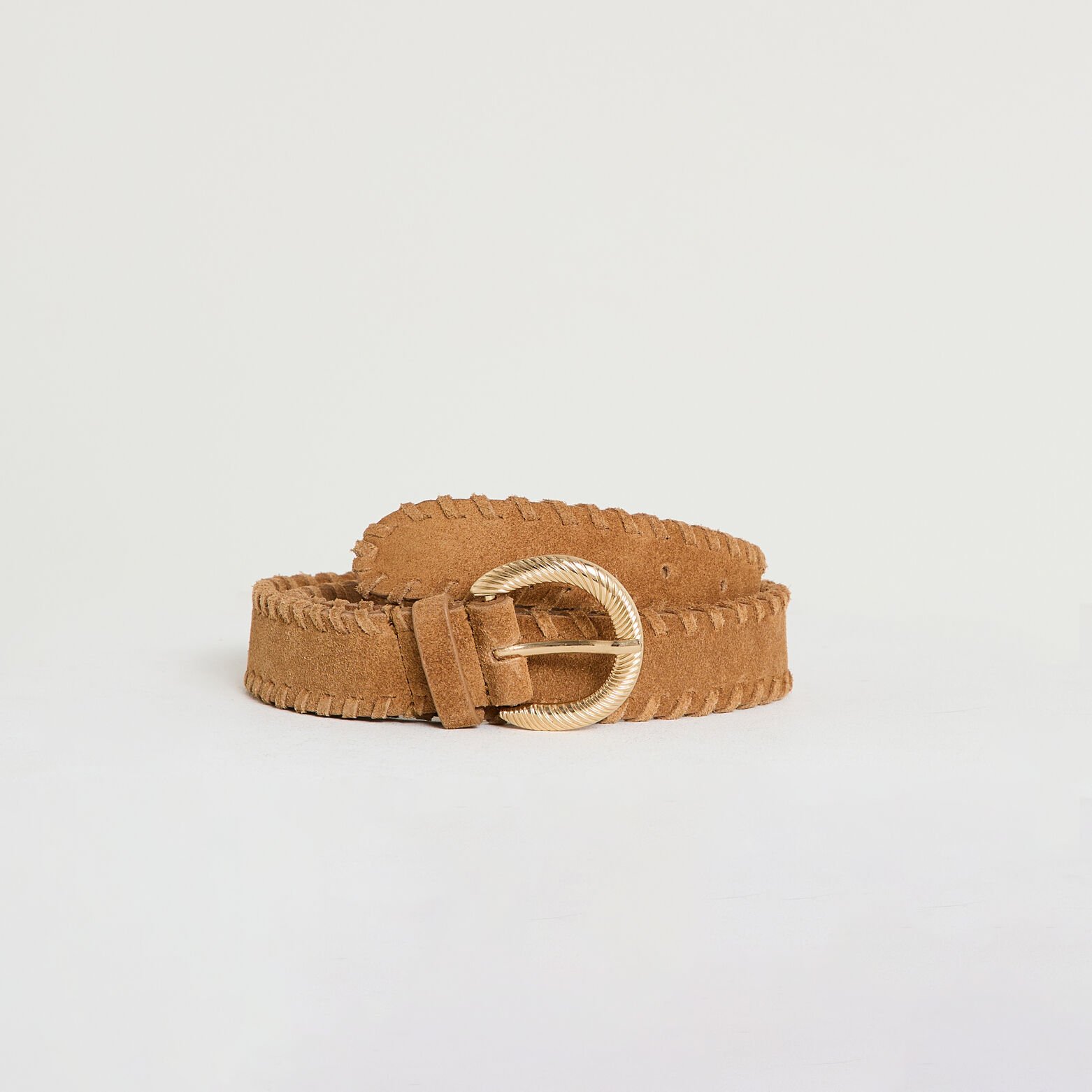 Ceinture bords tressés femme
