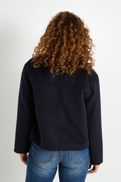 Caban court femme