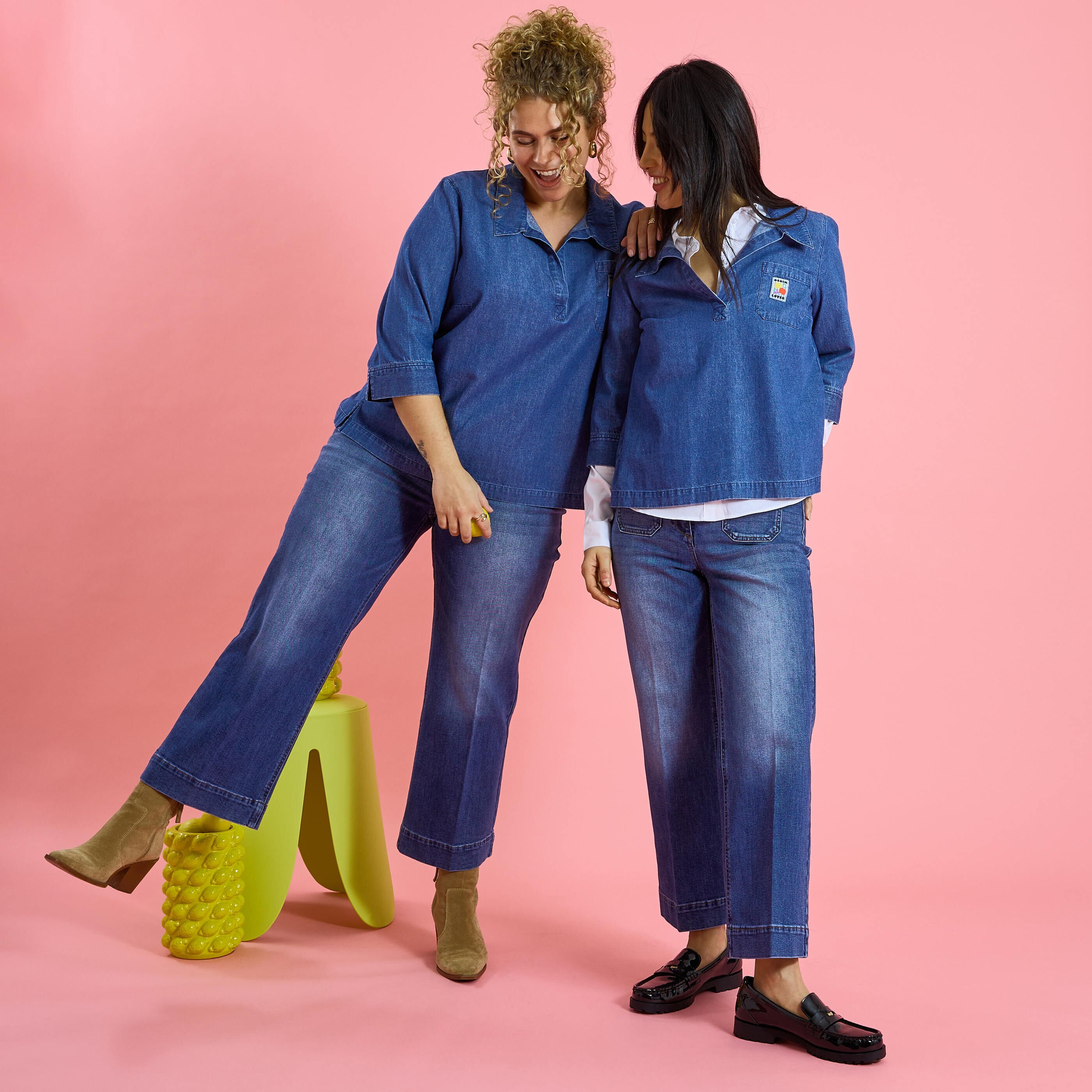 Vareuse en denim femme