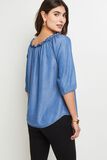 Blouse bardot femme