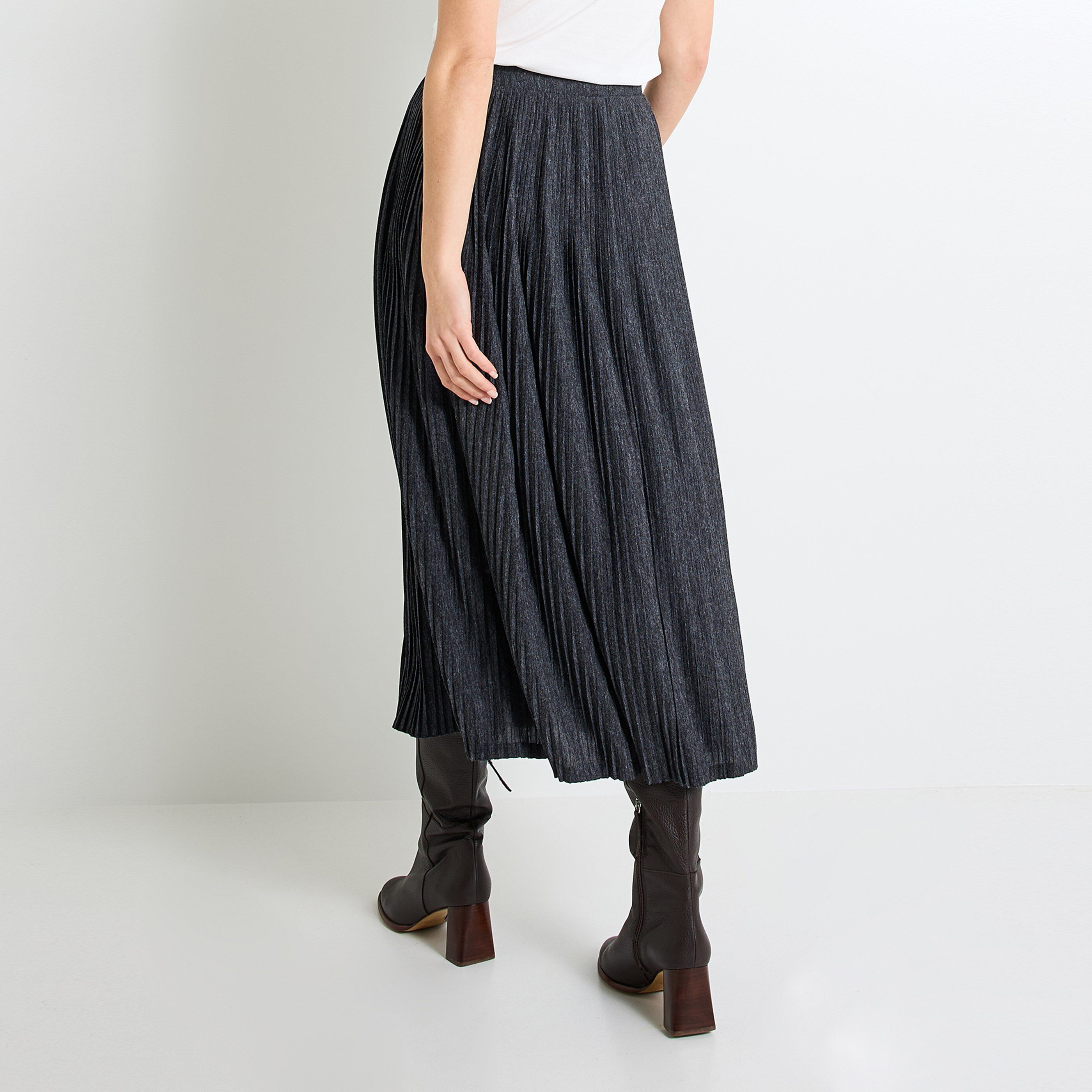 Jupe pliss&eacute;e femme