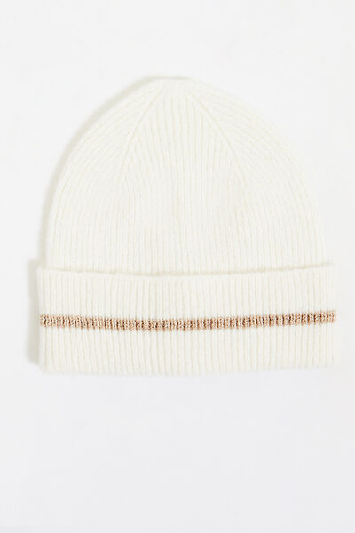 Bonnet lurex femme