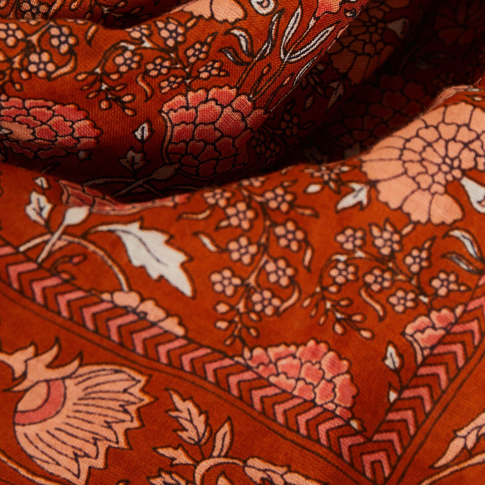 Foulard carré imprimé femme