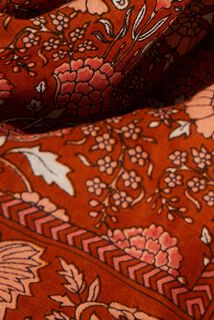Foulard carré imprimé femme
