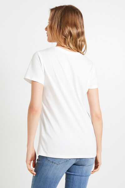 Tshirt print femme
