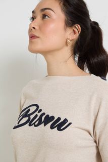 T-shirt col bateau femme