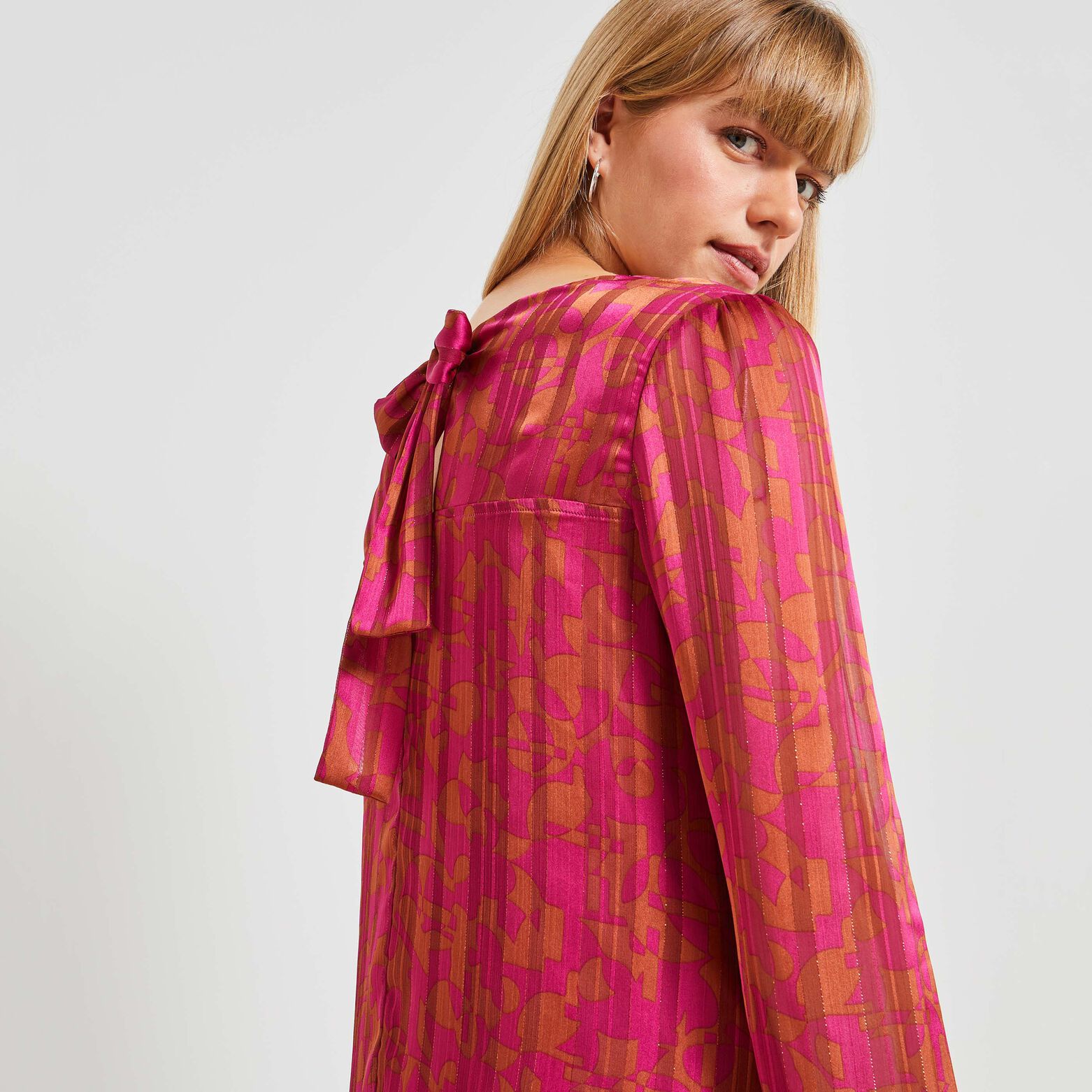Robe imprimée femme
