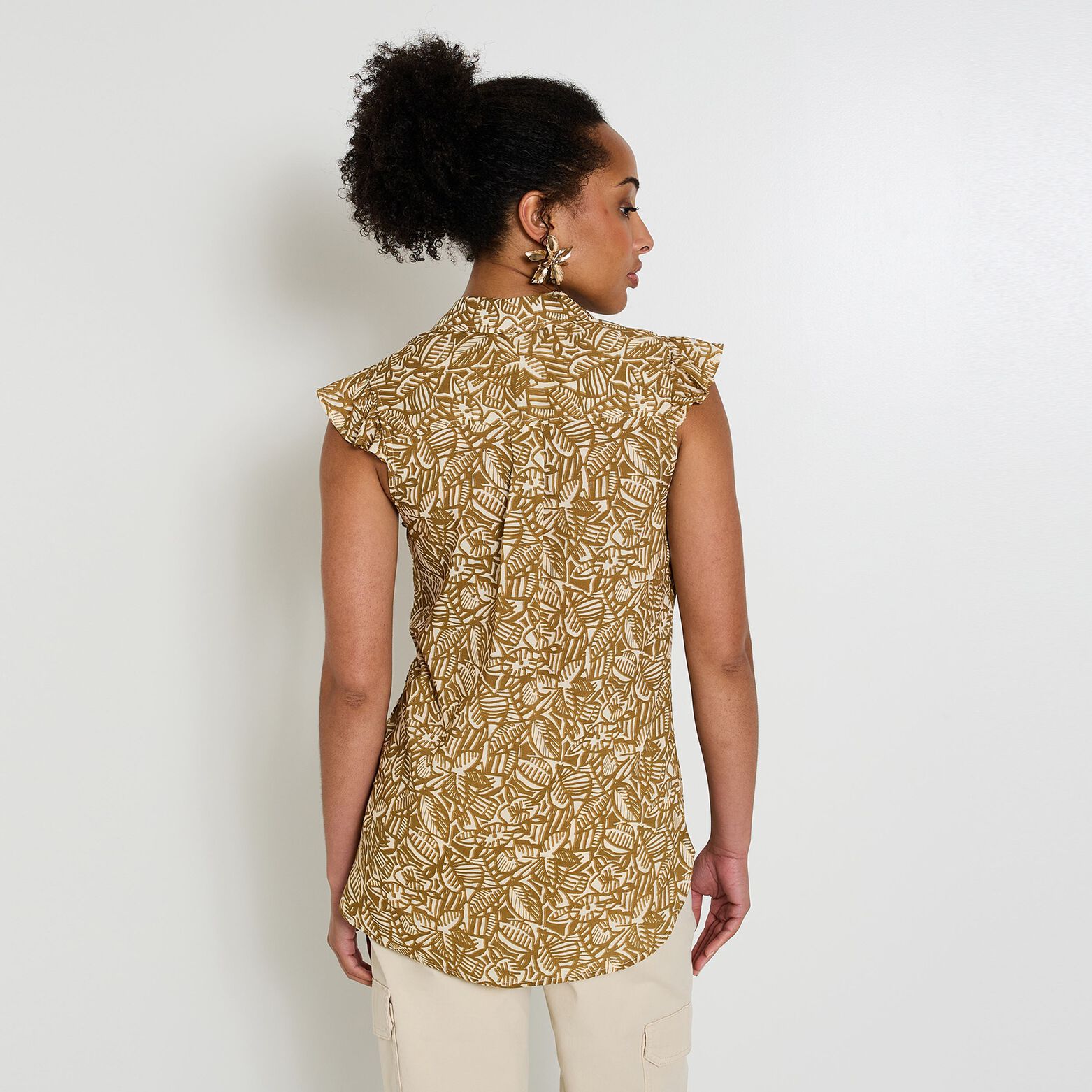 Blouse imprimée femme
