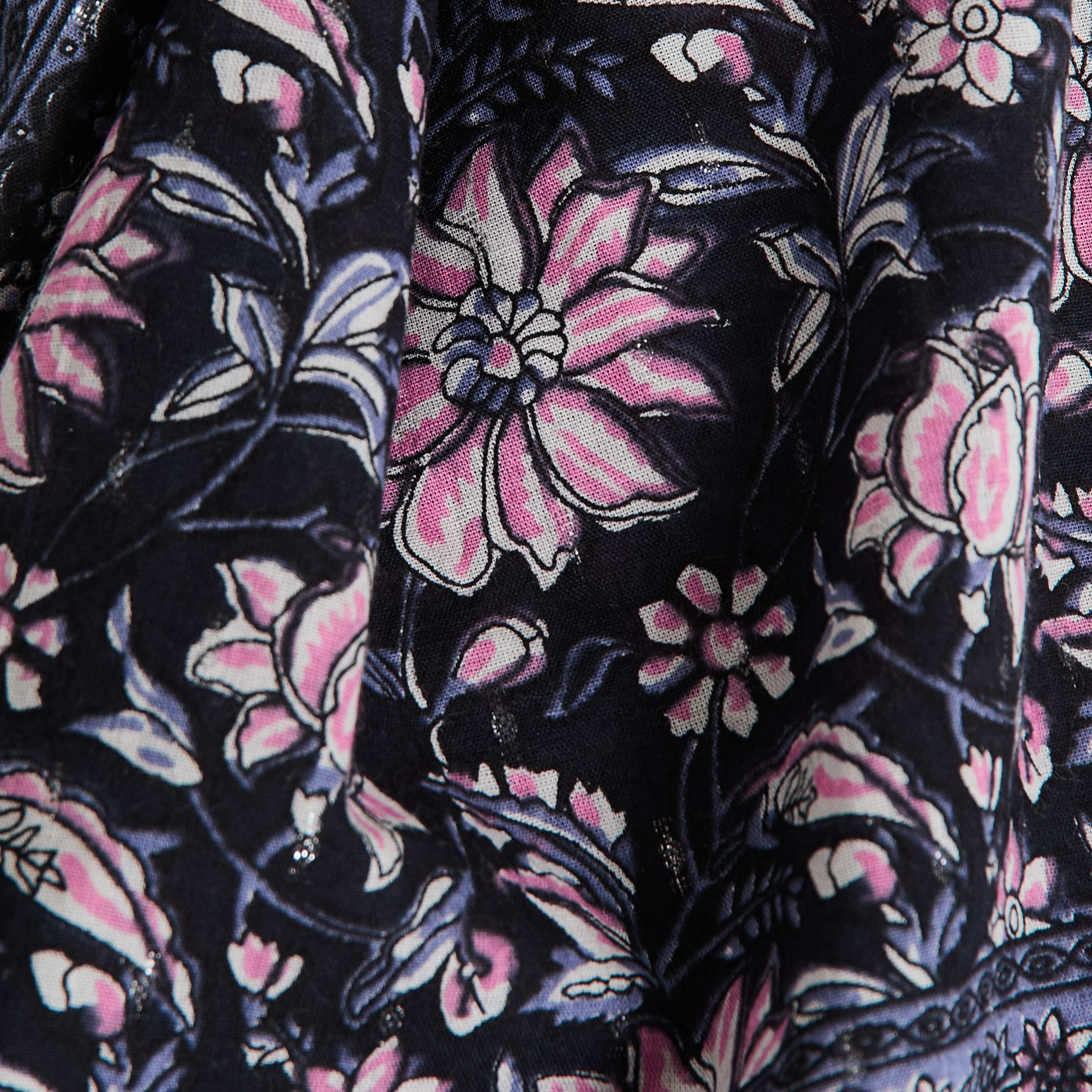 &Eacute;tole imprim&eacute; fleurs femme