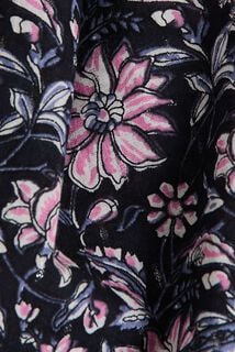 Étole imprimé fleurs femme