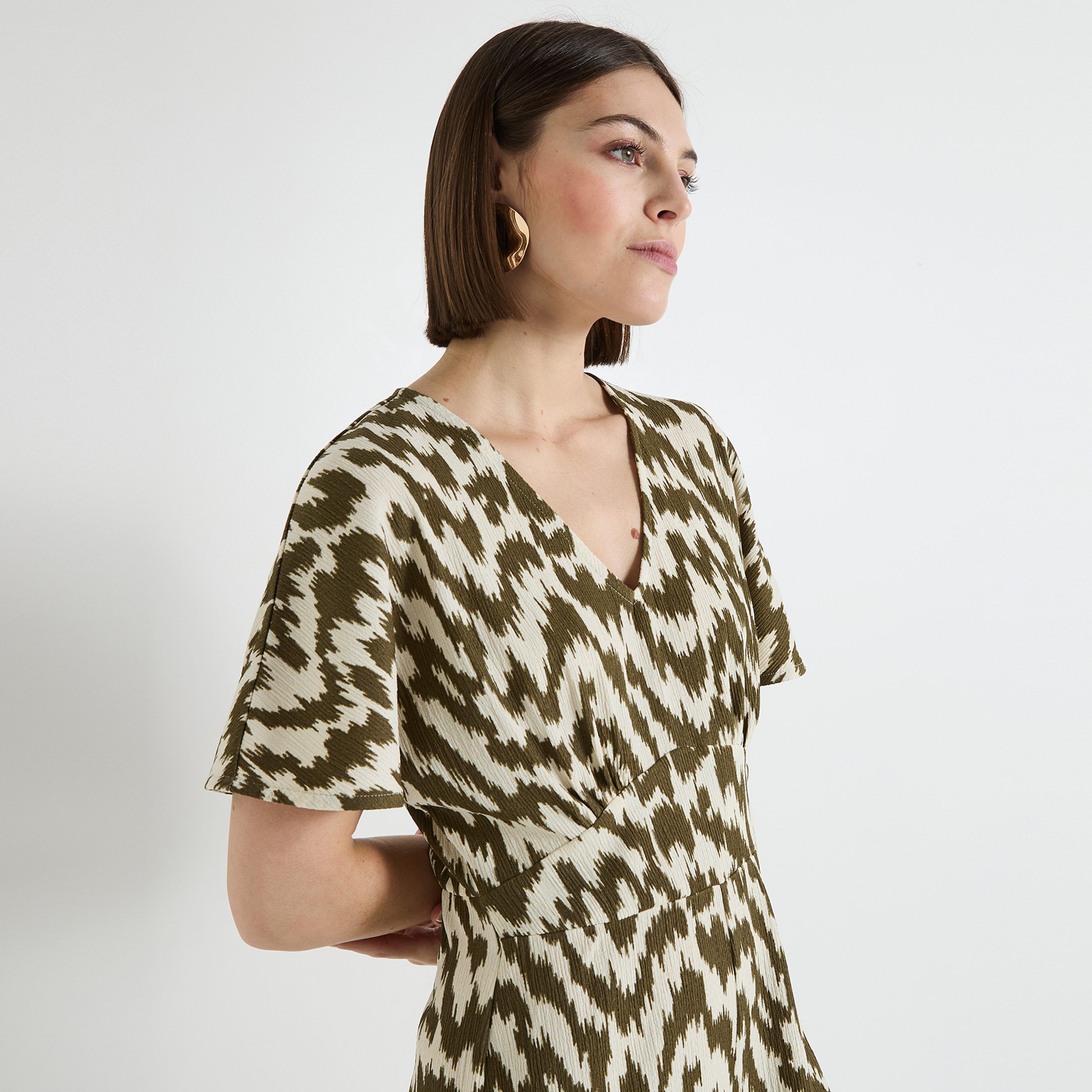 Combinaison imprim&eacute;e femme