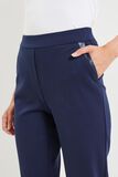 Pantalon cigarette raccourci