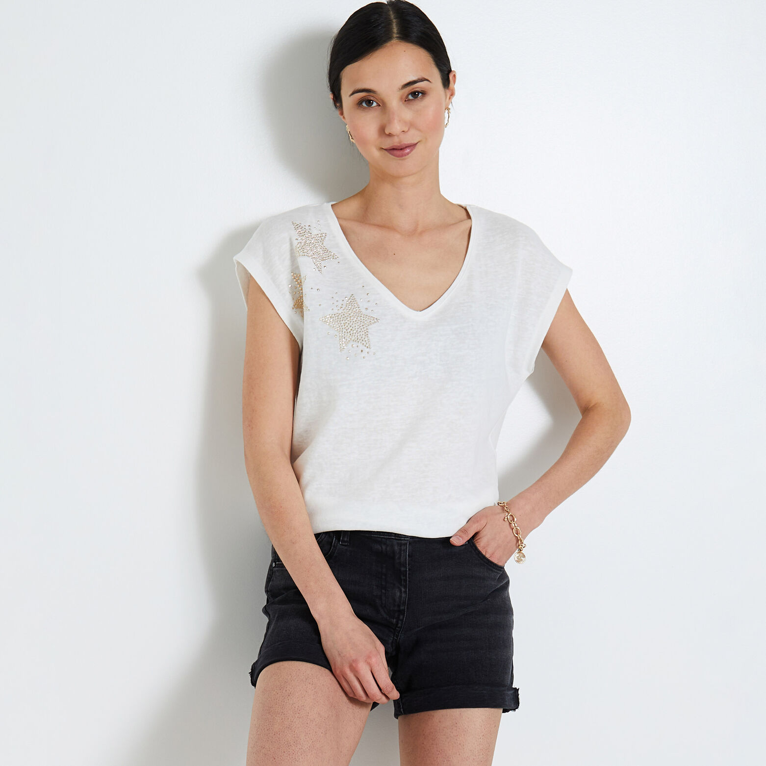 Tshirt manches courtes femme