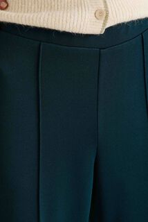 Pantalon large en maille femme