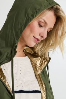 Parka réversible femme