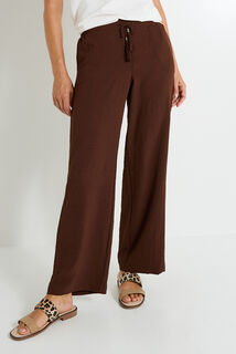 Pantalon tall large fluide femme