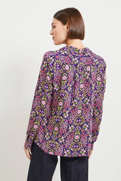 Chemise imprimée femme