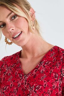 Robe manches 3/4 femme
