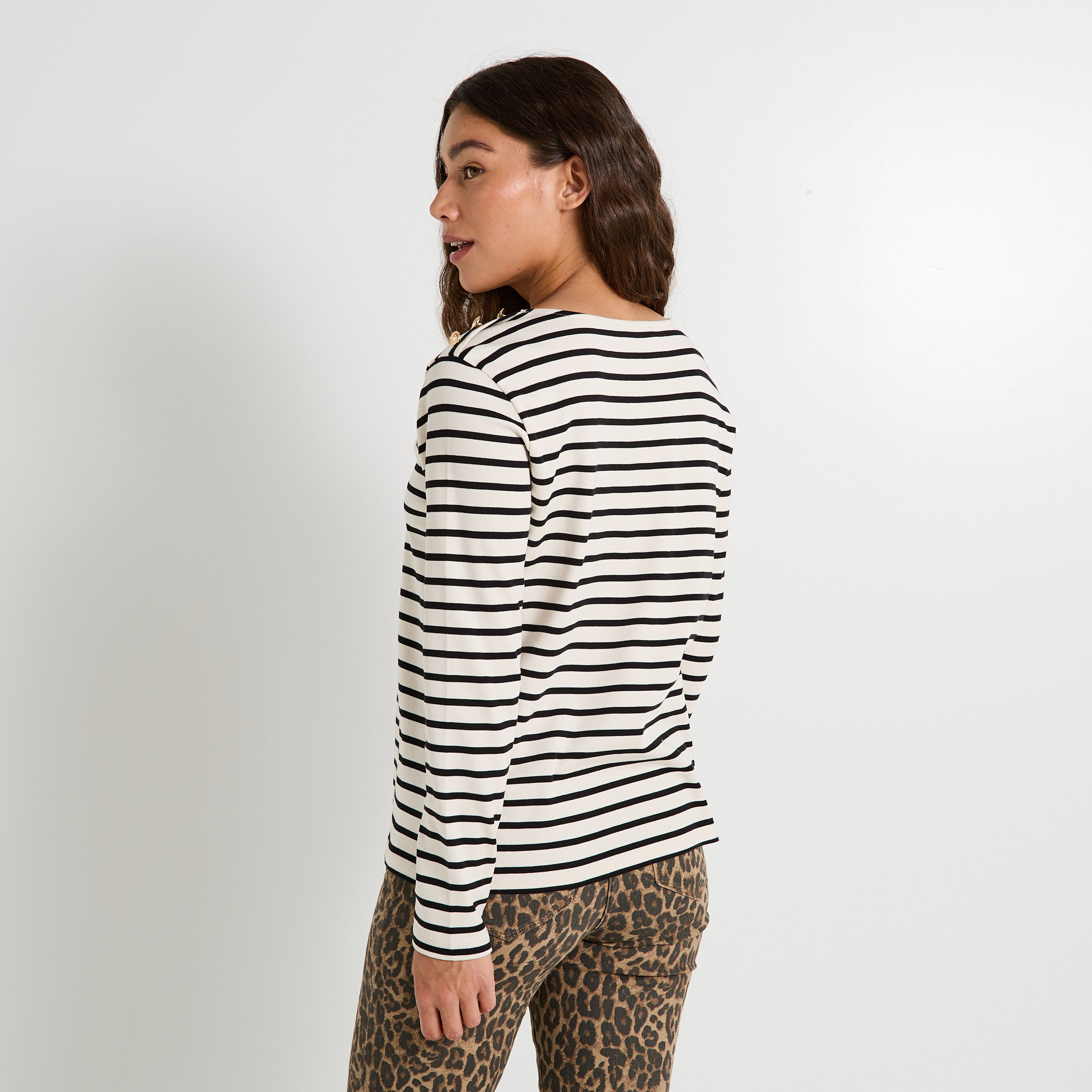 T-shirt marini&egrave;re femme