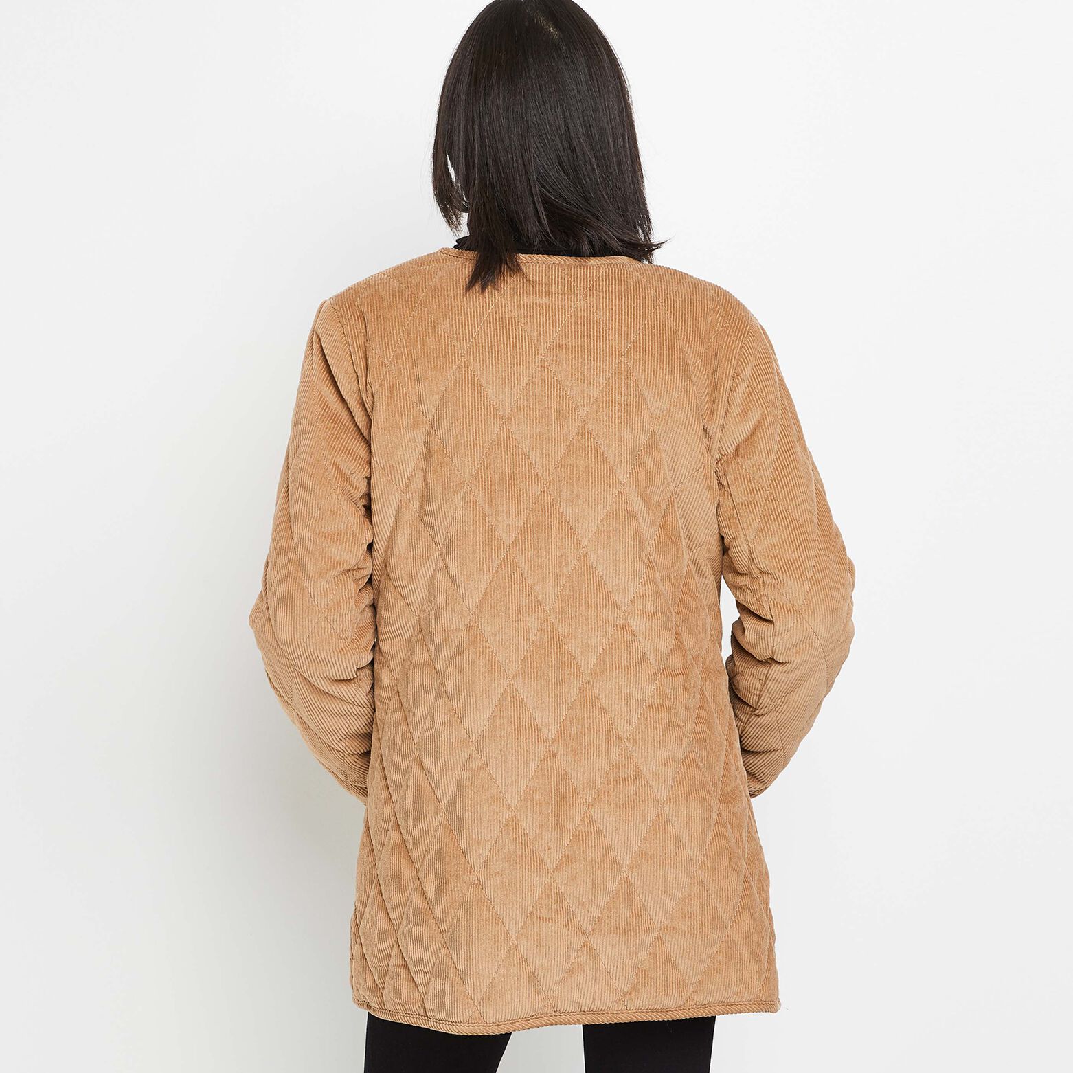 Manteau reversible femme