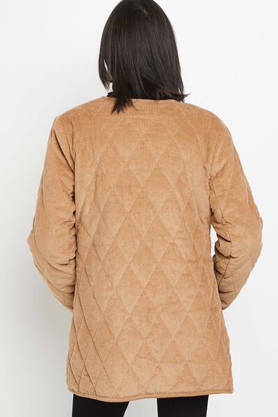Manteau reversible femme