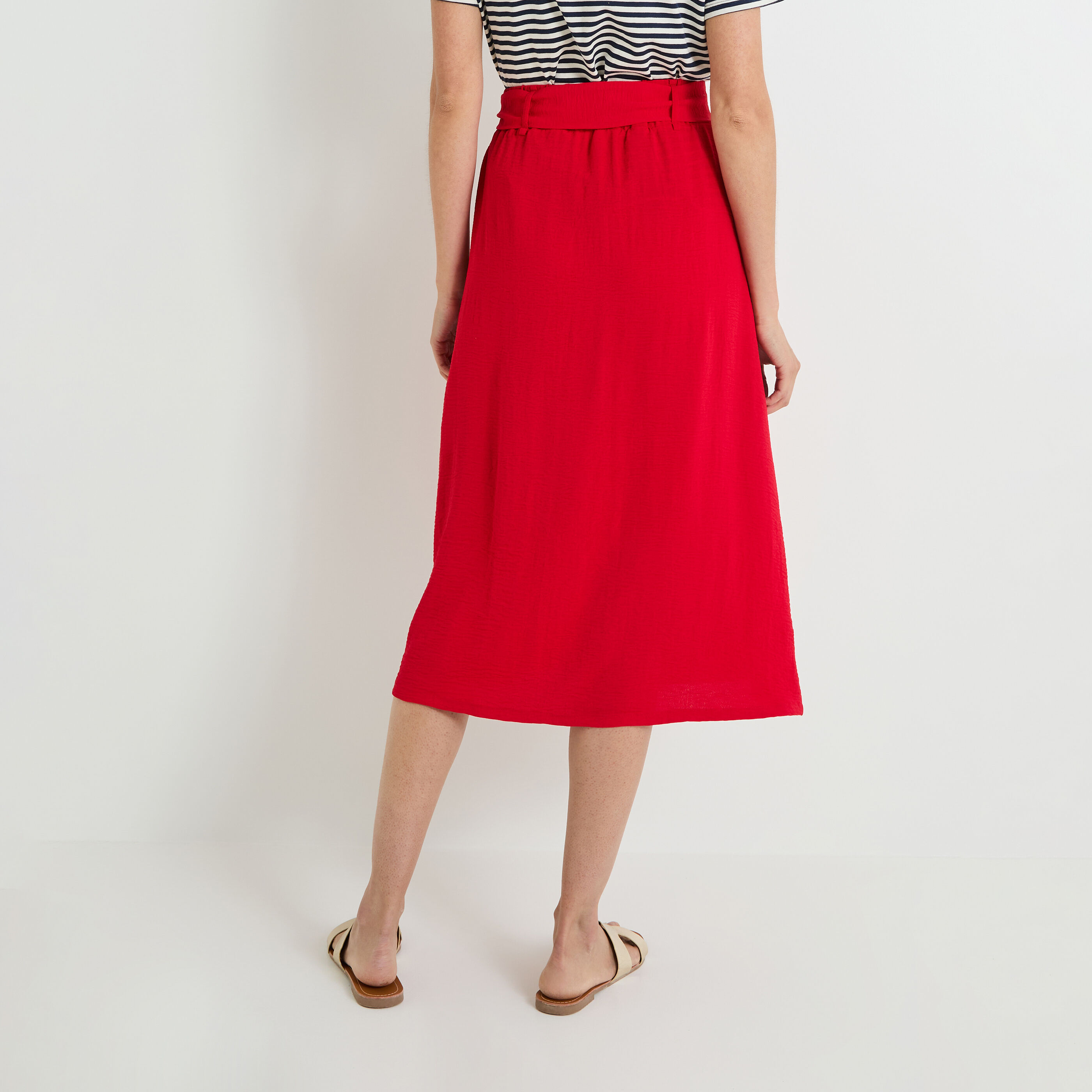 Jupe mi-longue femme