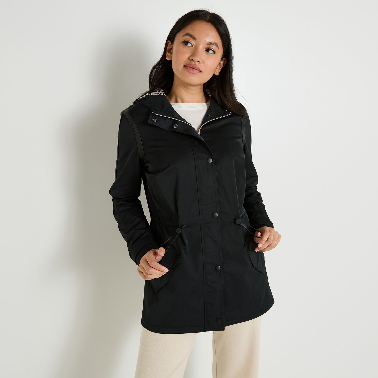 Parka déperlante femme