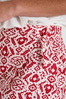 Jupe short imprimée femme