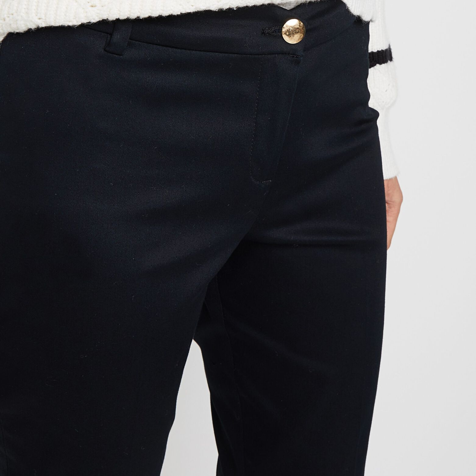 Pantalon raccourci femme