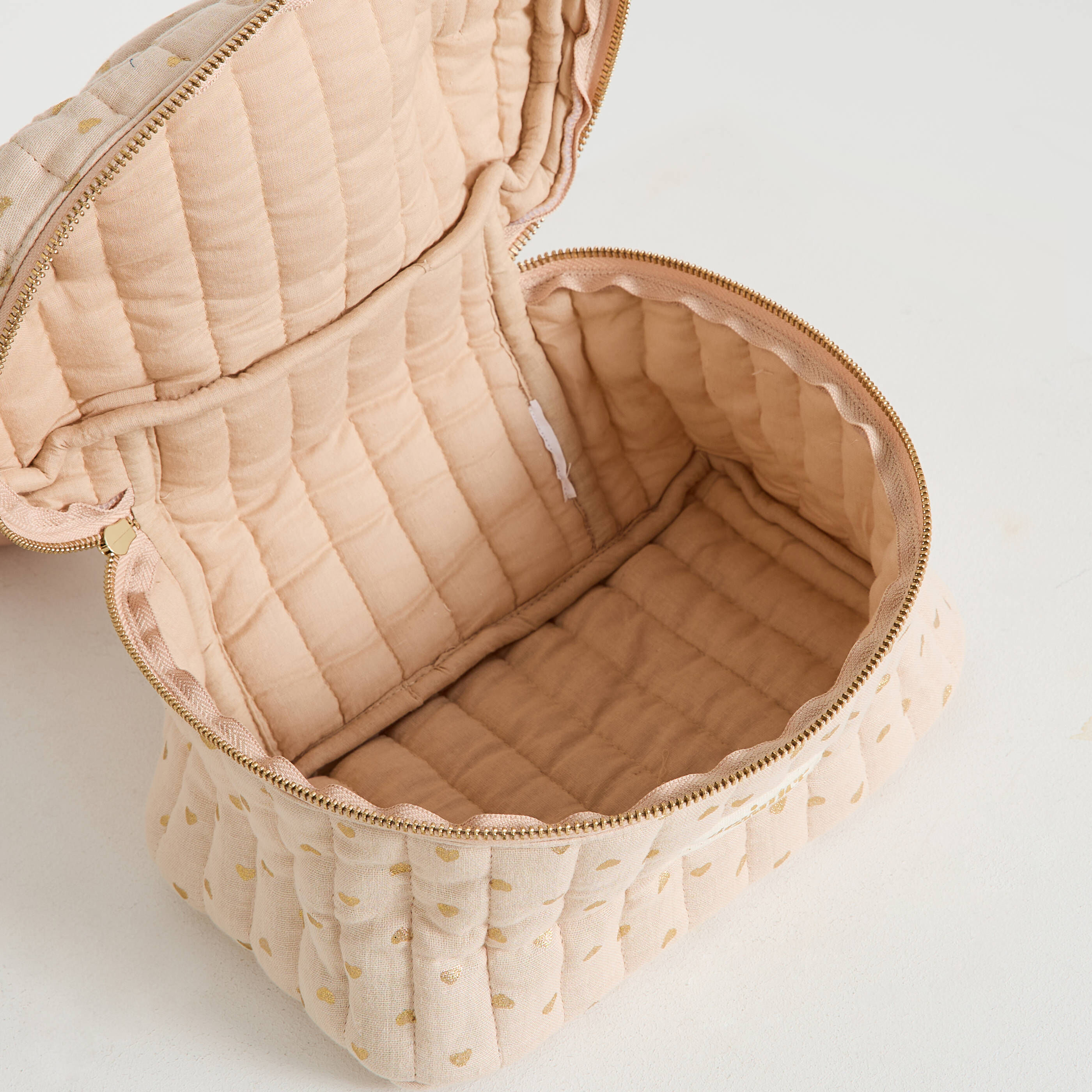 Trousse de voyage en gaze de coton femme