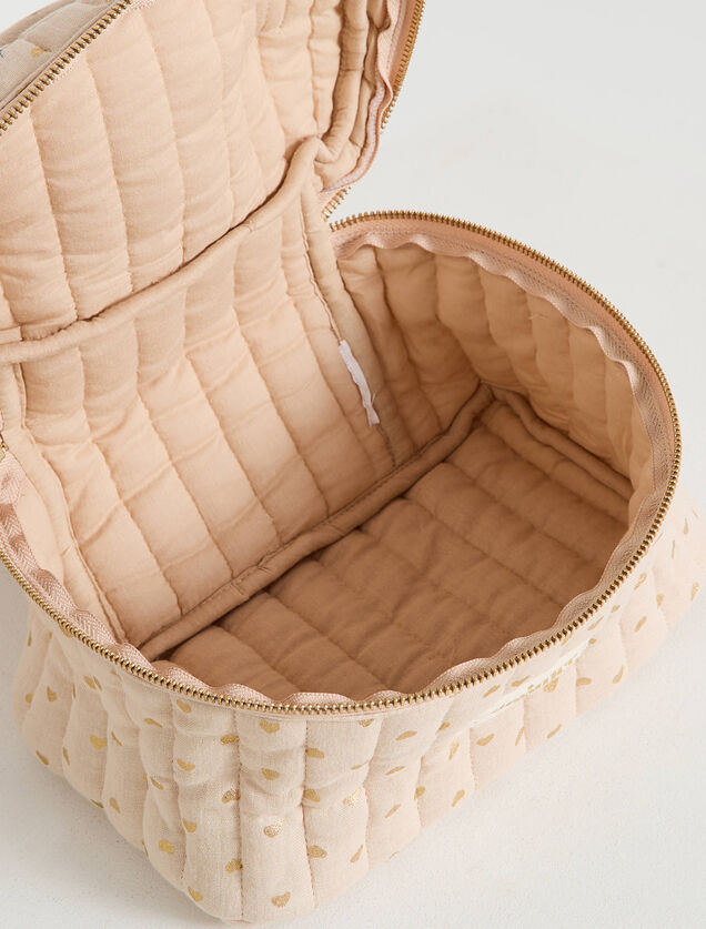 Trousse de voyage en gaze de coton femme