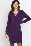 Robe pull à capuche femme
