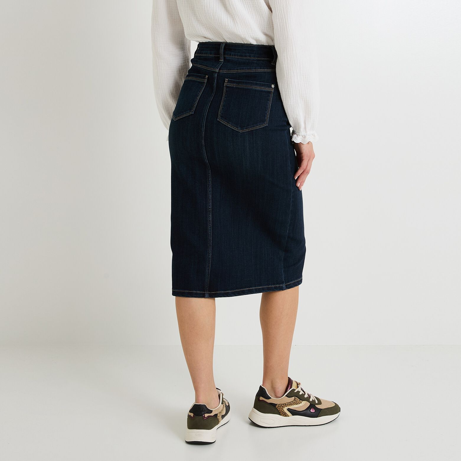 Jupe en jean femme