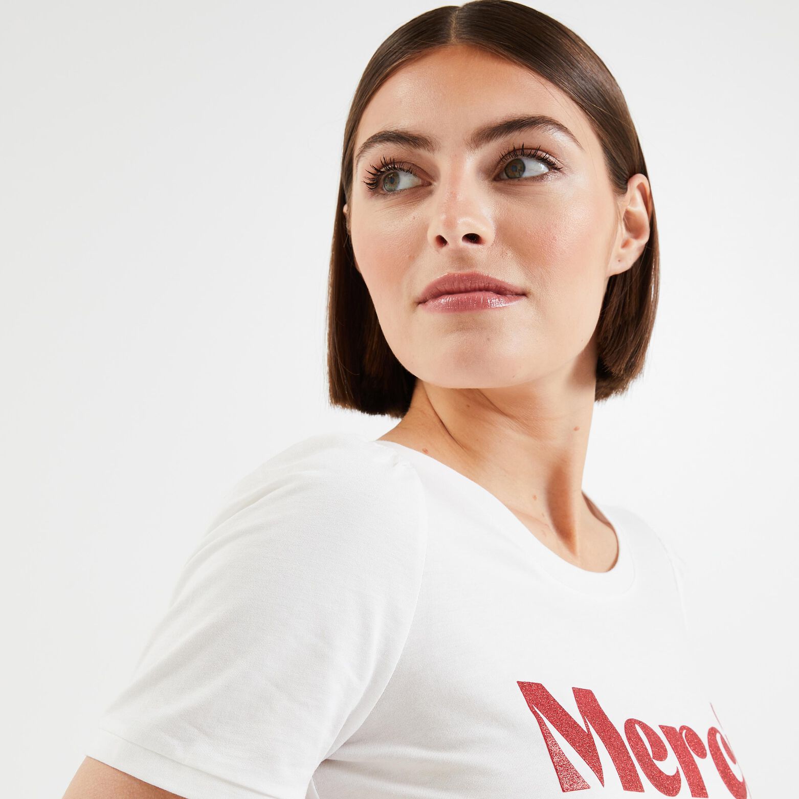 Tshirt message femme