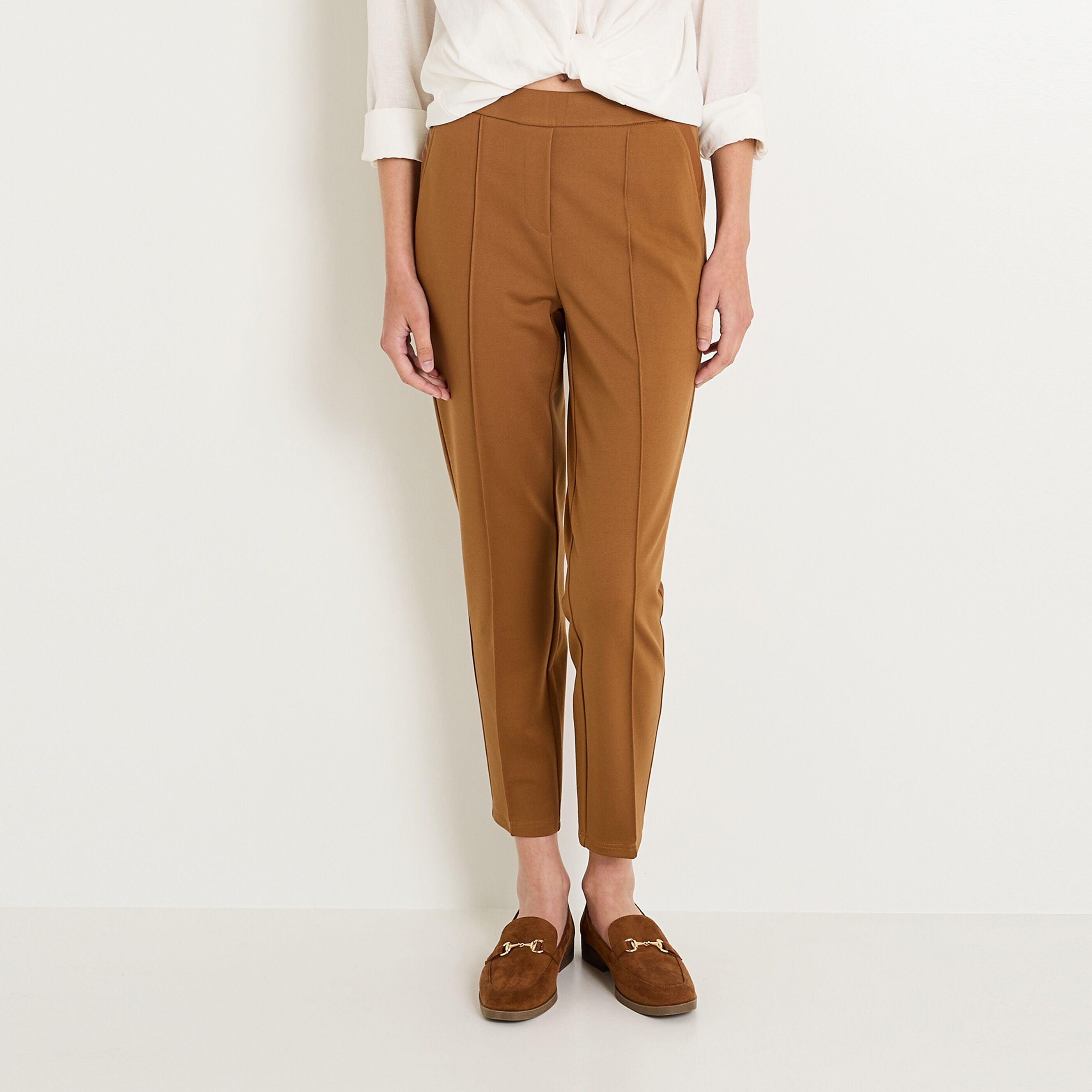 Pantalons cigarettes femme Grain de Malice