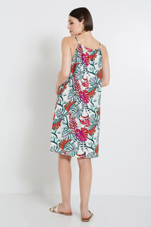 Robe suspendue imprimée femme