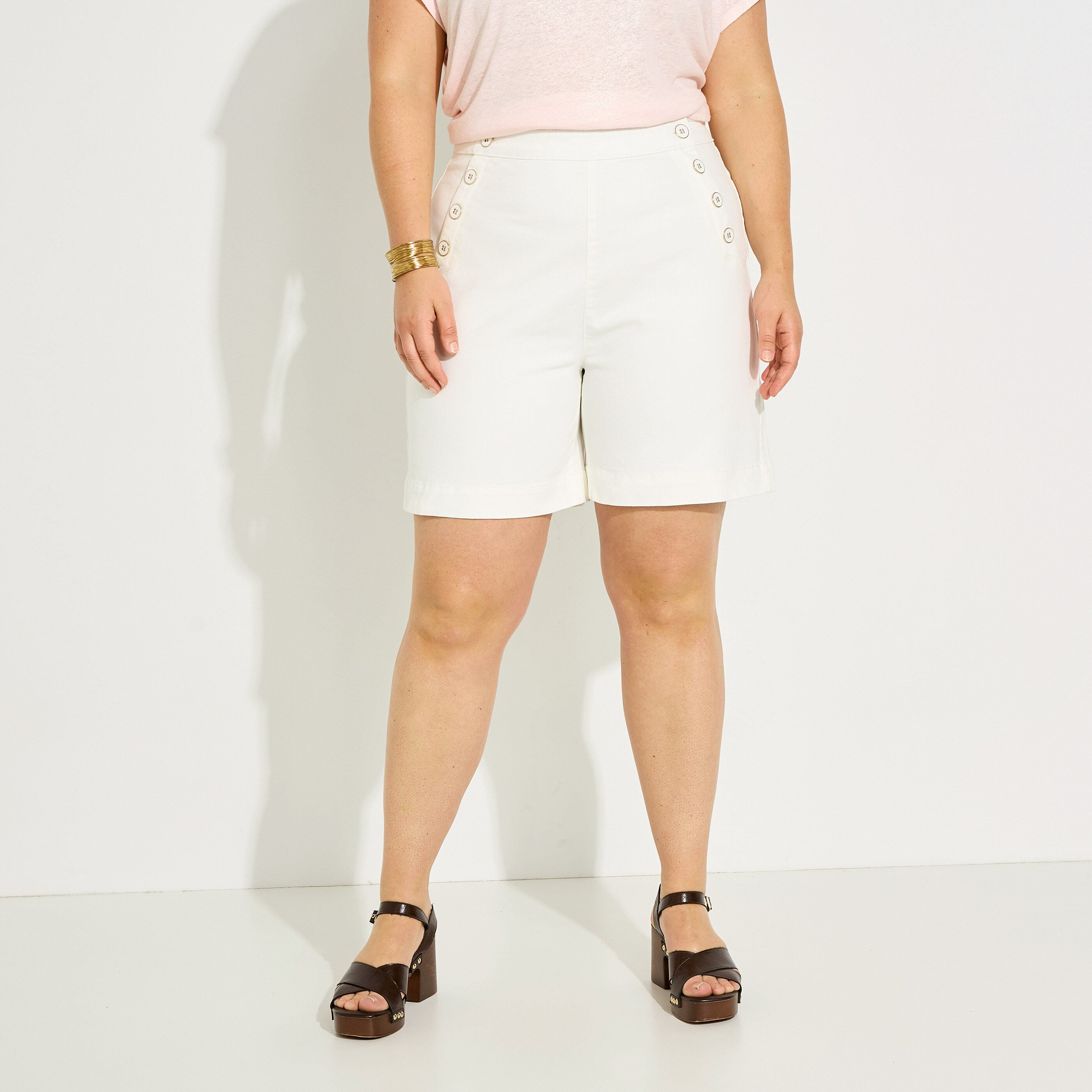 Short &agrave; pont femme