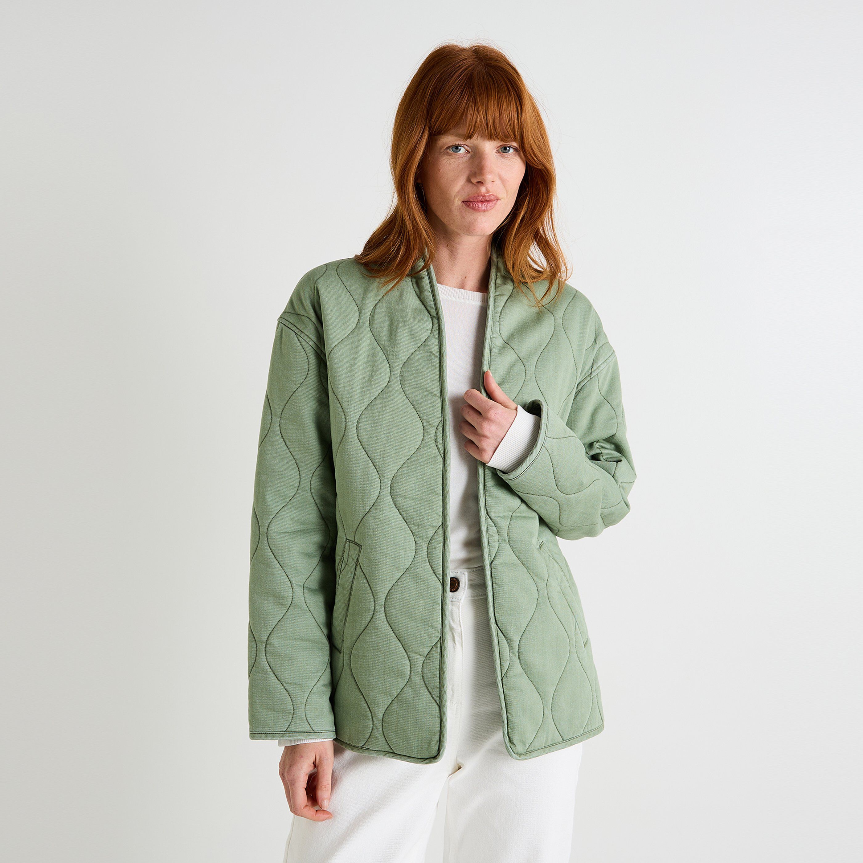 Veste matelass&eacute;e femme