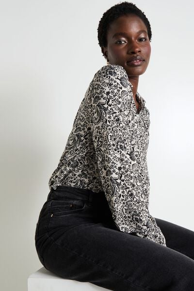 Blouse imprimée femme