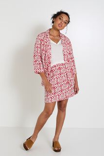 Veste blazer imprimée femme