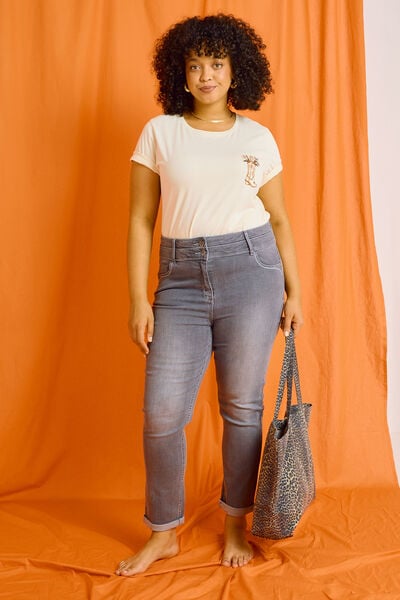 Jean raccourci HANOI R02 femme