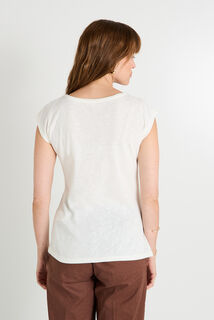 T-shirt col rond femme