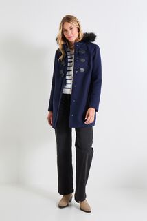 Manteau mi-long femme