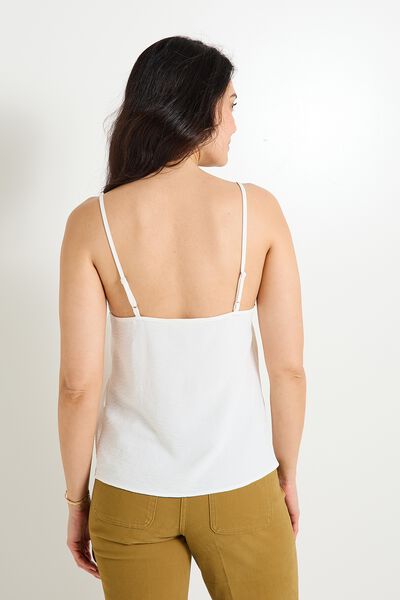 Débardeur col V femme