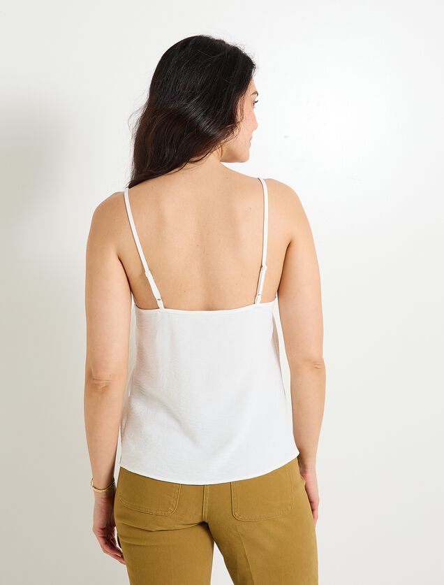 Débardeur col V femme