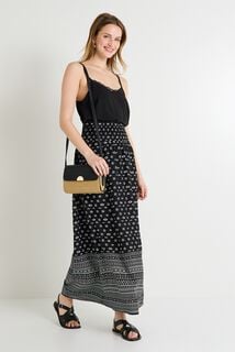 Jupe longue imprimée femme