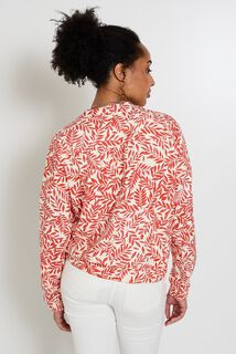 Veste bomber imprimée femme